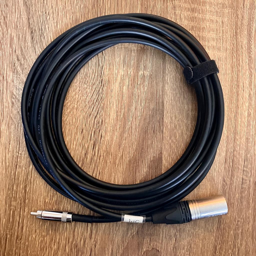 Cables - XLR Male / RCA Premium