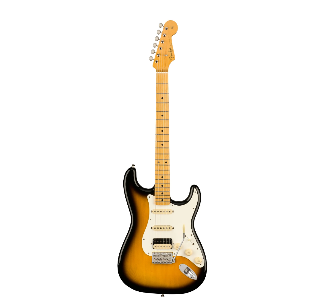 Fender JV Modified 50s Stratocaster HSS Maple FB 2 Color Sunburst