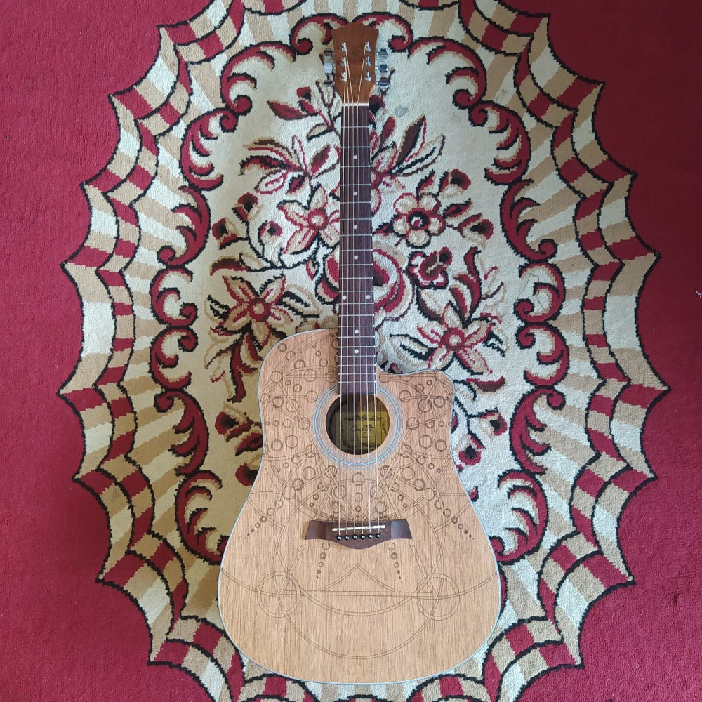 CG Signature Engraved Guitar