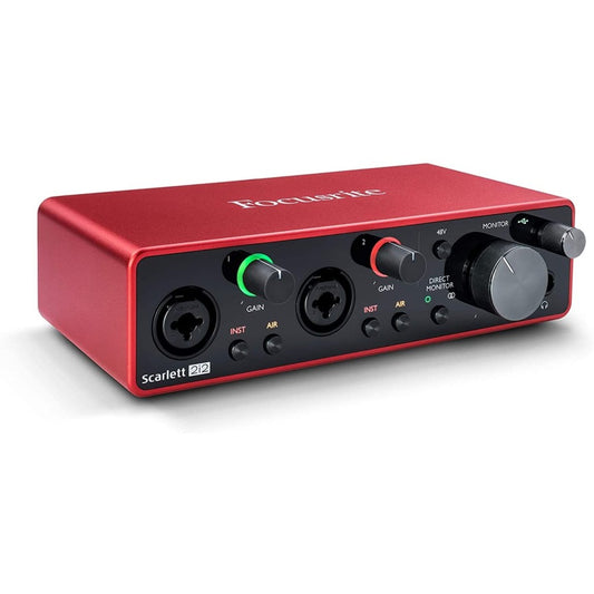 Scarlett 2i2 3RD-Gen 2-In 2-Out USB Audio Interface