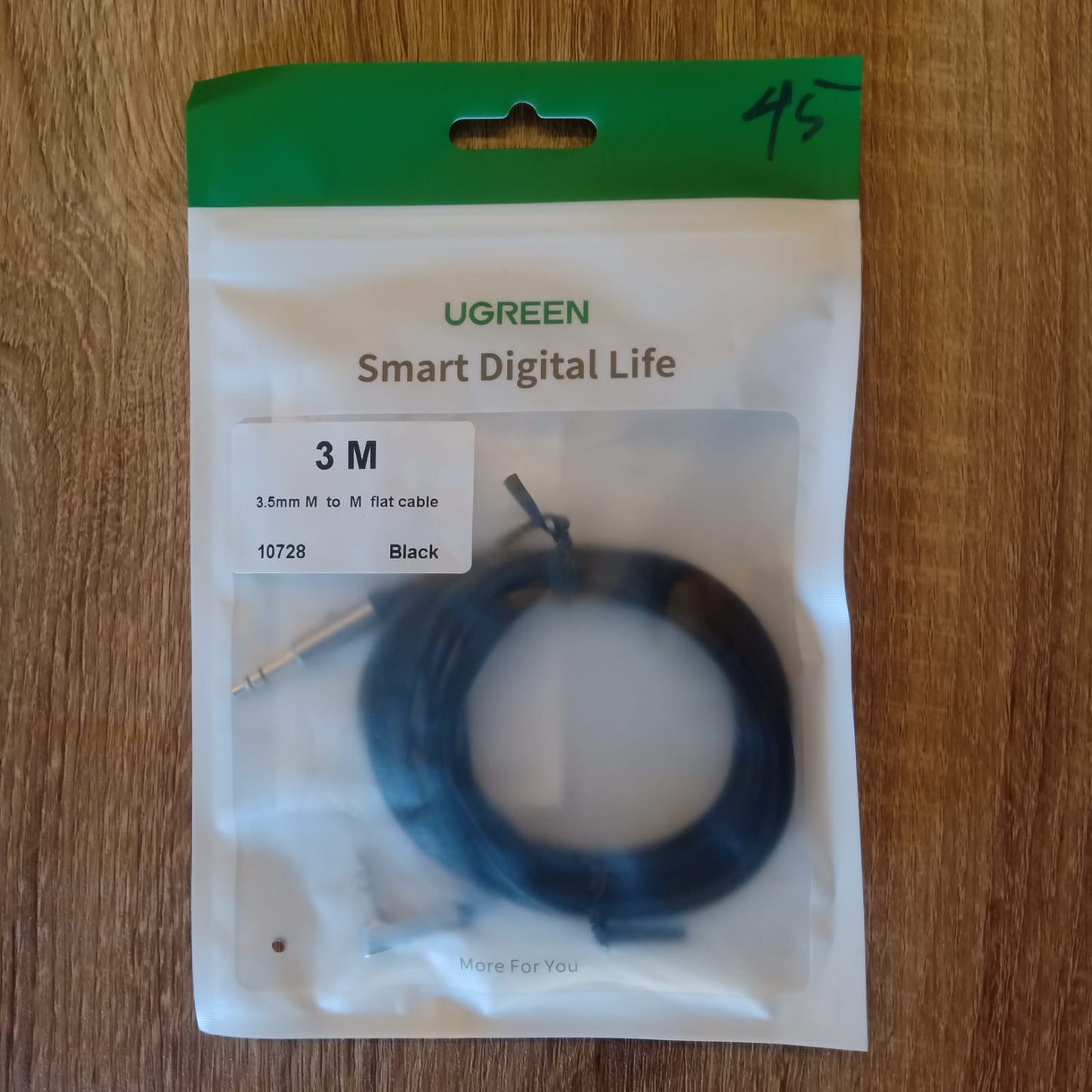 Ugreen 3.5mm Aux Premium 3 Meter