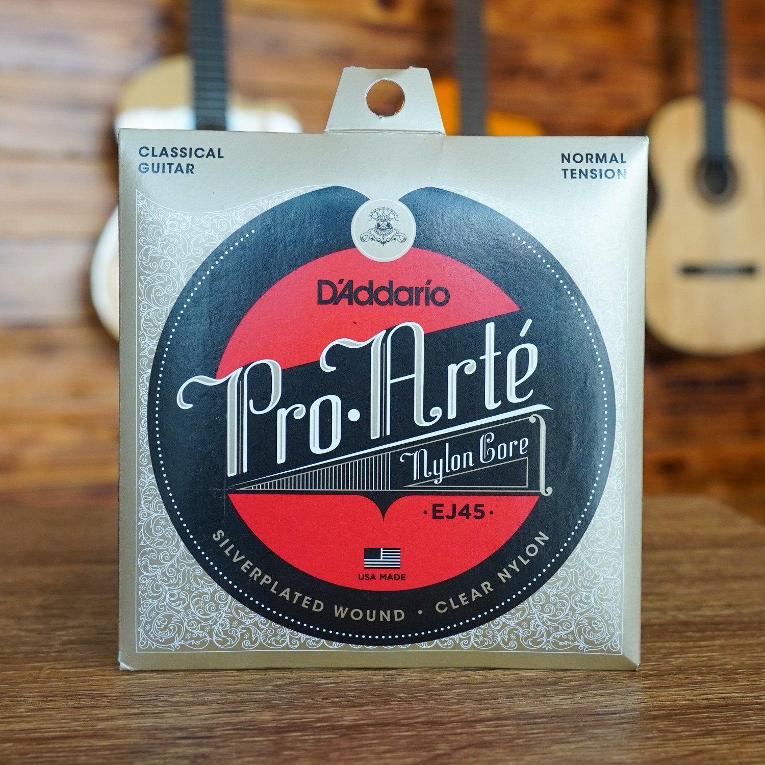 D’Addario EJ45 Pro-Arte Classical Guitar Strings – Normal Tension, Nylon, 6-String Set 5 thumbnail image