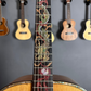 The fretboard of the Blueberry Dragon guitar 