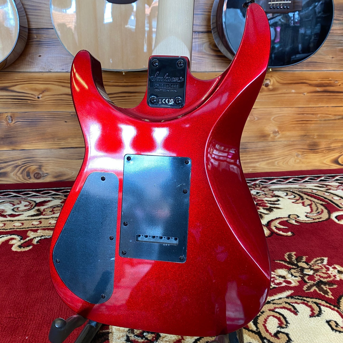 Jackson Dinky JS12 Metallic Red