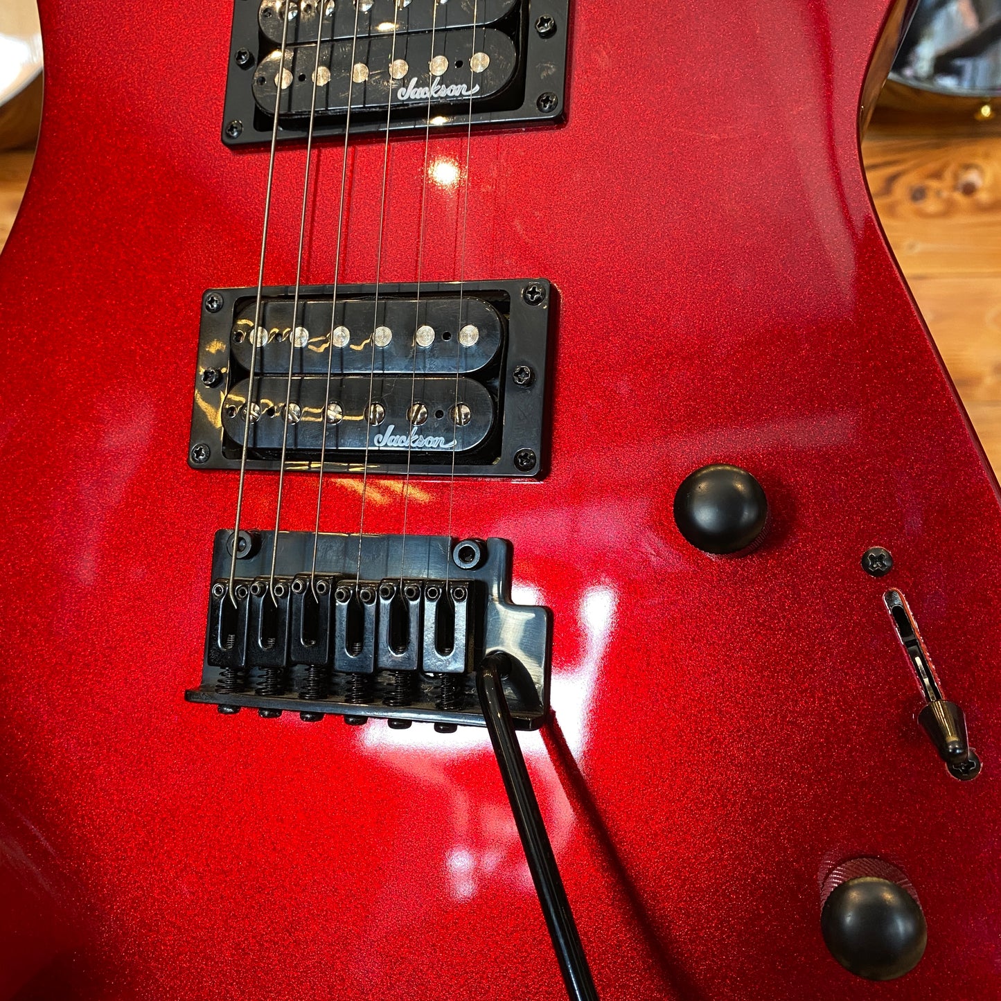 Jackson Dinky JS12 Metallic Red