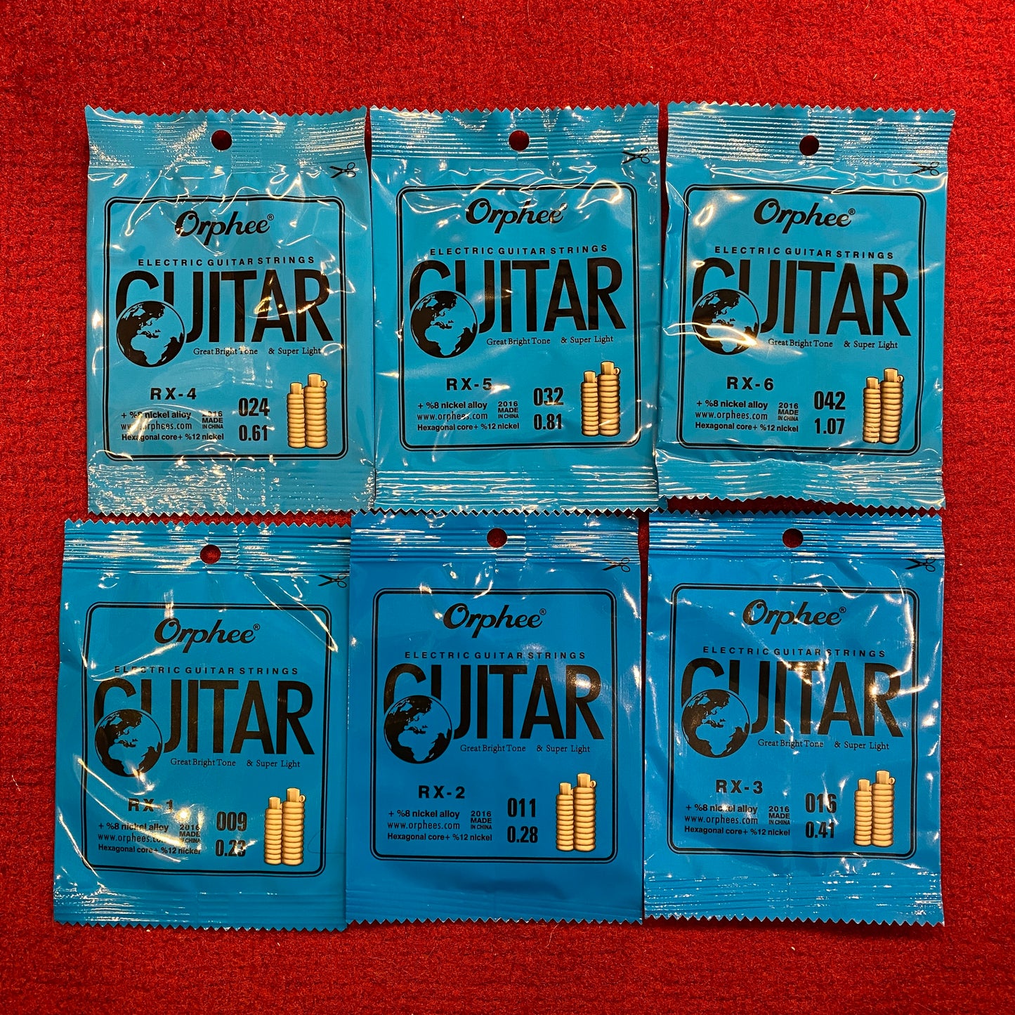 Orphee RX Electric Strings
