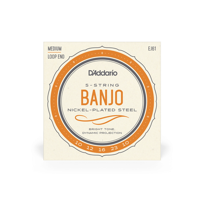 D'Addario EJ61 Banjo String
