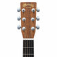 Martin DX1E Koa Dreadnought Acoustic-Electric Guitar, headstock with Martin logo and chrome tuners