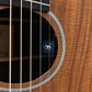 Martin DX1E Koa Dreadnought Acoustic-Electric Guitar, built-in Martin E-1 tuner display inside the soundhole